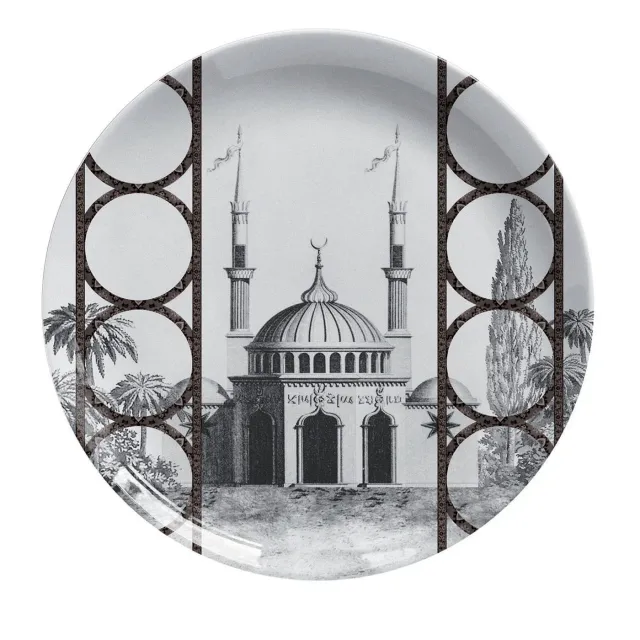 Les Ottomans Topkapi TP01 flad tallerken porcelæn
