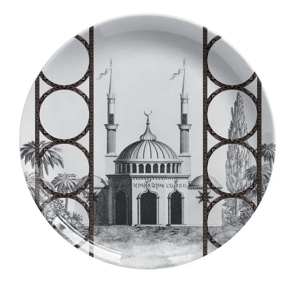 Les Ottomans Topkapi TP01 flad tallerken porcelæn