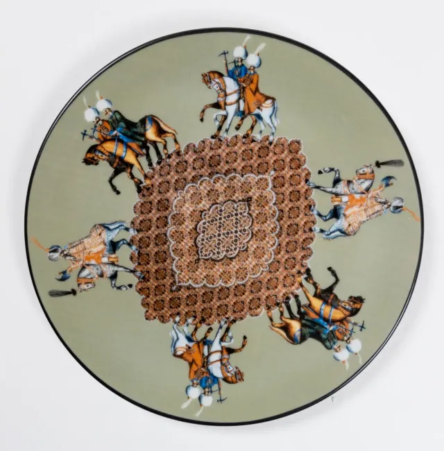 Les Ottomans Costantinopoli COST12 tallerken porcelæn flad