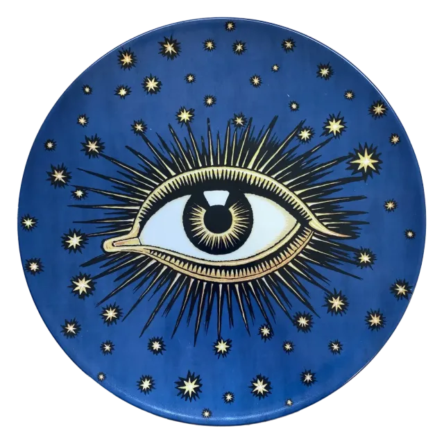 Les Ottomans Eye EYEP01 desserttallerken porcelæn øje