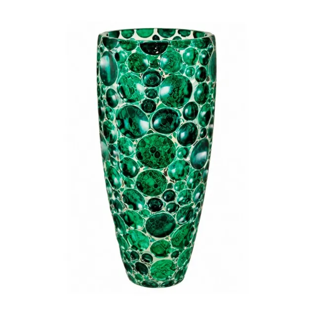 Les Ottomans CBV04 vase grøn krystal