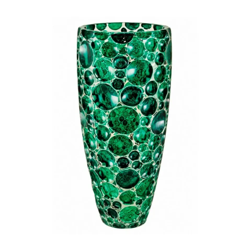 Les Ottomans CBV04 vase grøn krystal