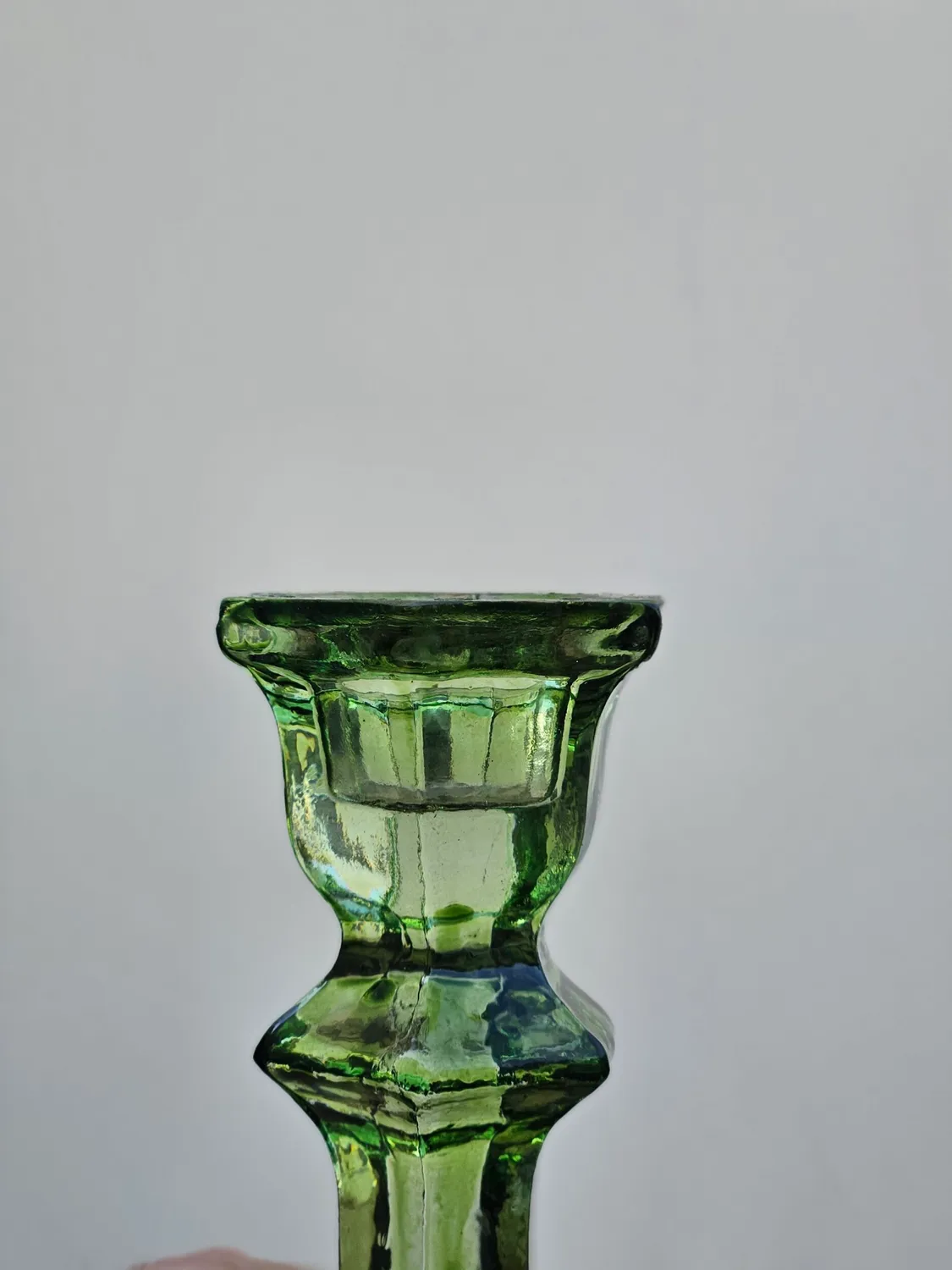 Les Ottomans glasstage sæt 2 grøn blå