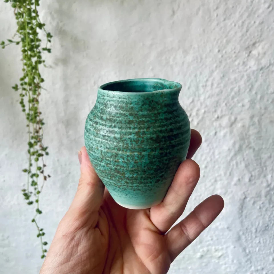Marie Debié Ceramics flødekande stentøj håndlavet