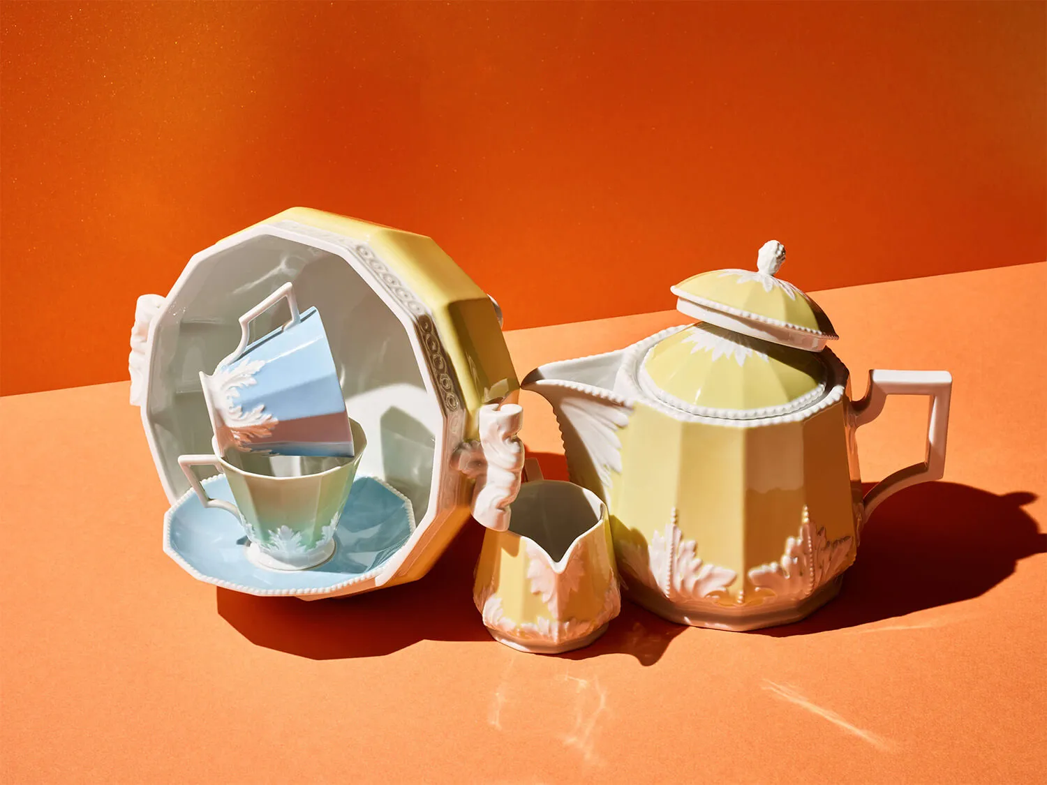 Nymphenburg Perl Symphonie Blau tallerken 26 cm