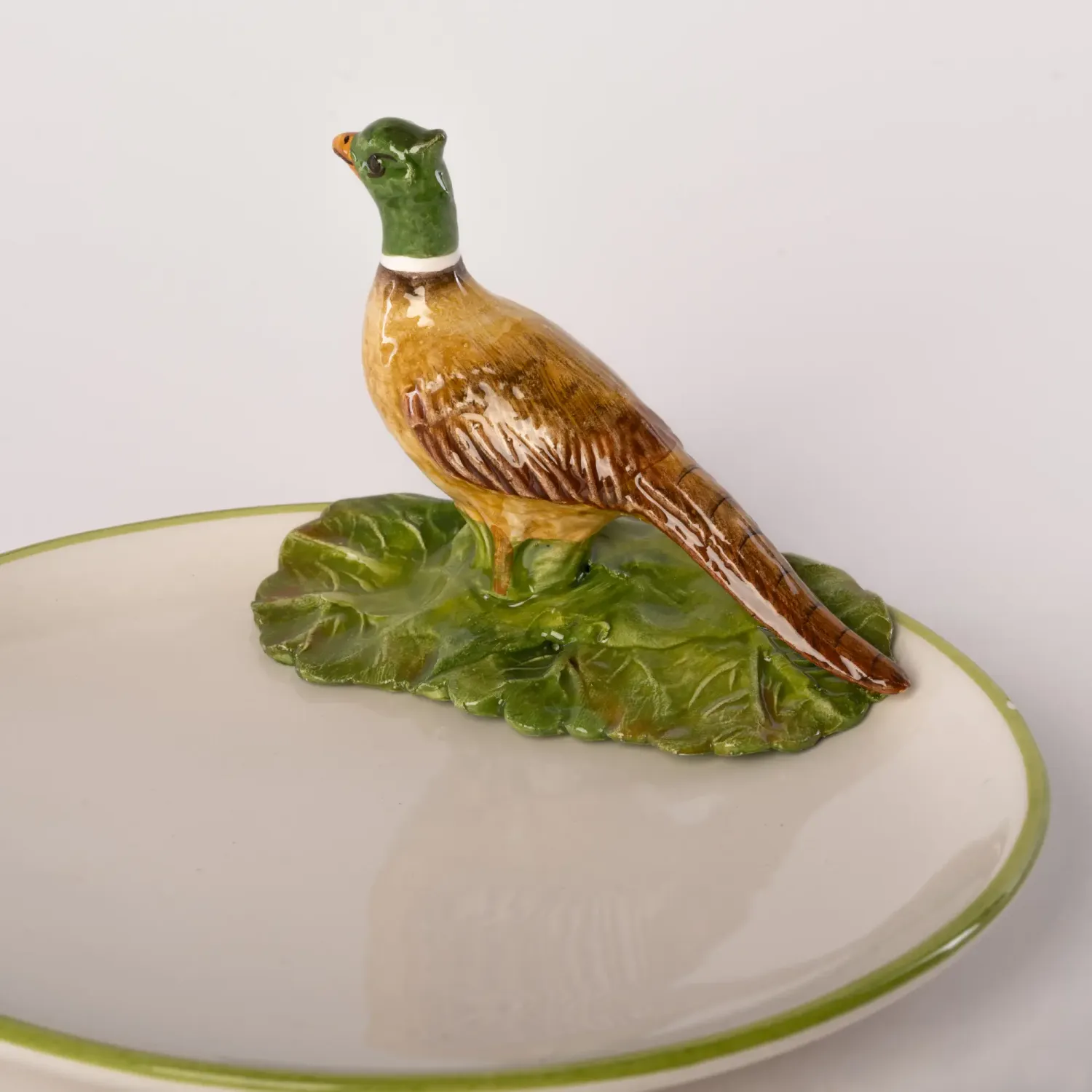 Les Ottomans Menagerie ANM05 tallerken håndmalet