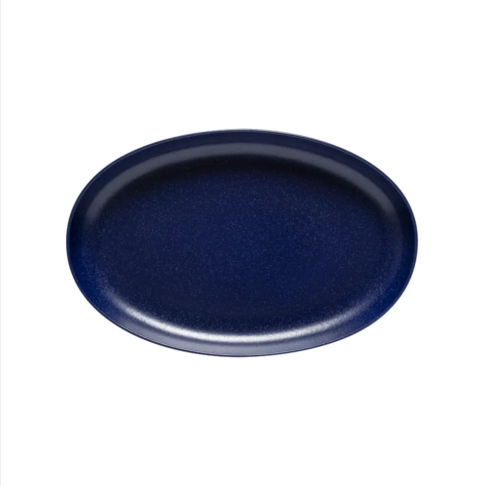 Costa Nova Pacifica ovalt serveringsfad blueberry stentøj