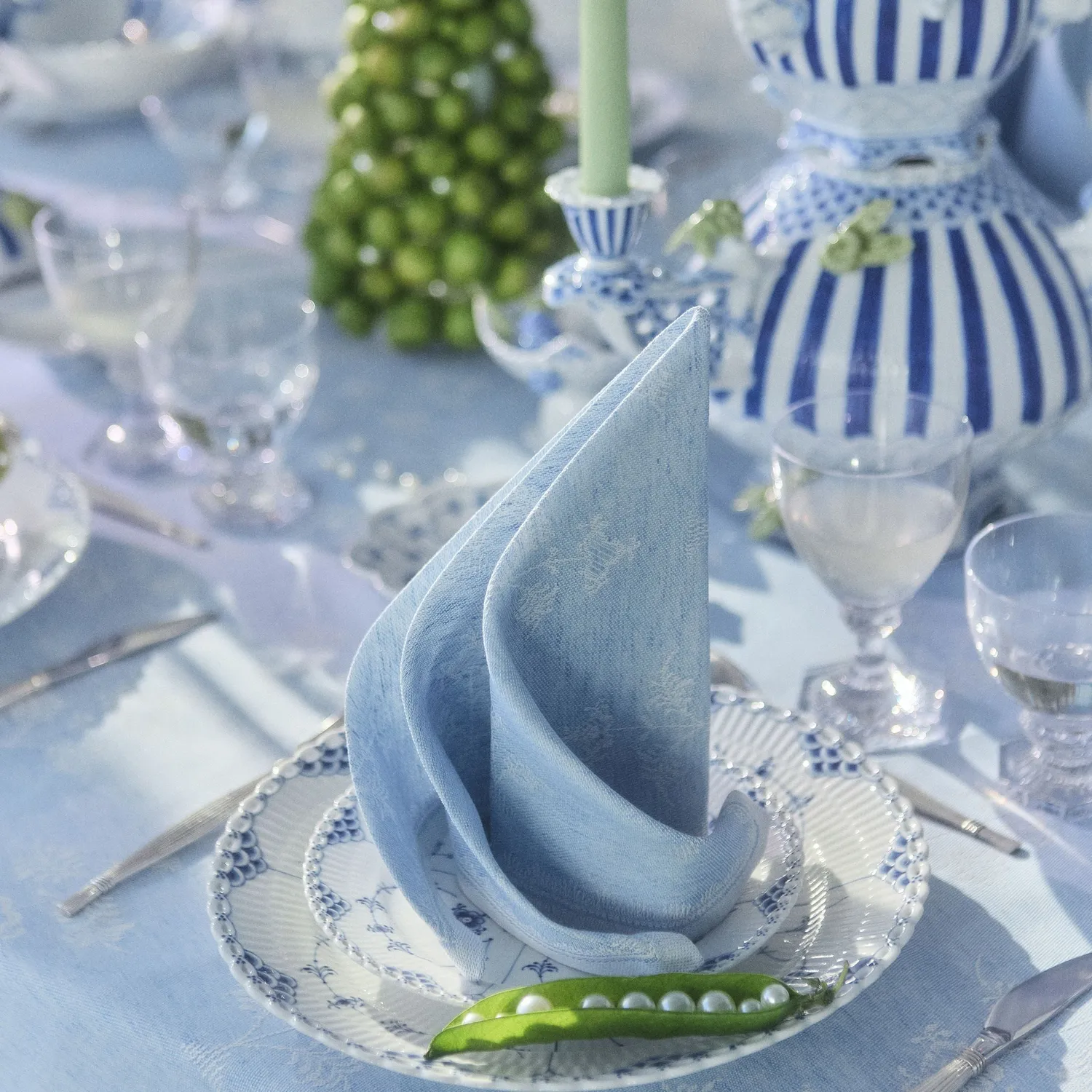 Royal Copenhagen Heritage serviet 45x45 cm 2 stk