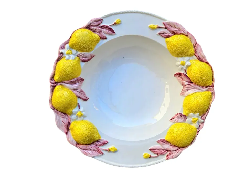 Les Ottomans Limone Rosa LMNP03 pastatallerken lyserød
