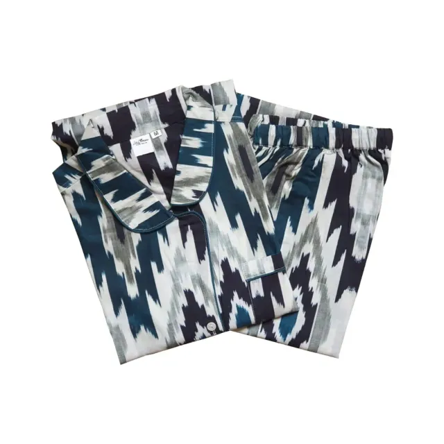 Les Ottomans PJ05 pyjamas bomuld ikat