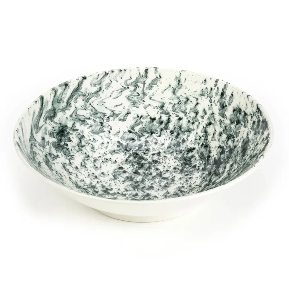 1882-Ltd Slick Medium serveringsskål stentøj