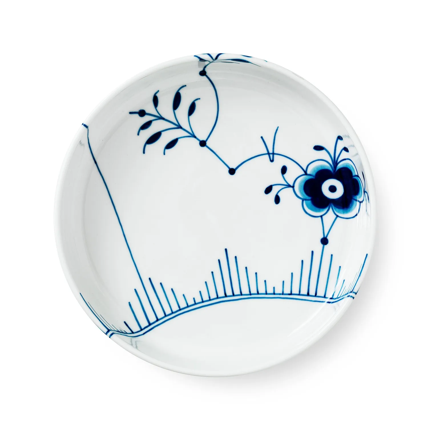 Kgl. Porcelæn Blå Mega Riflet ovnfast fad 27 cm