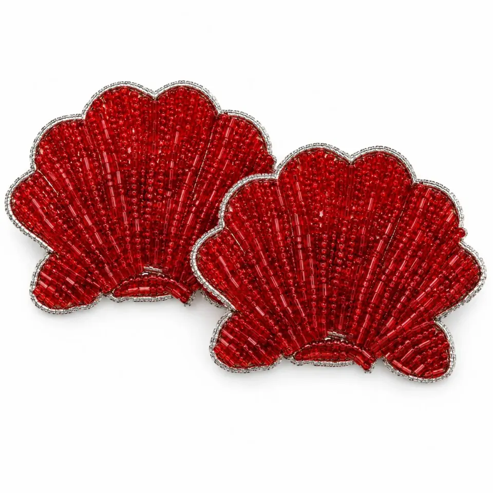 Les Ottomans TKB07 servietringe 2 stk med perler