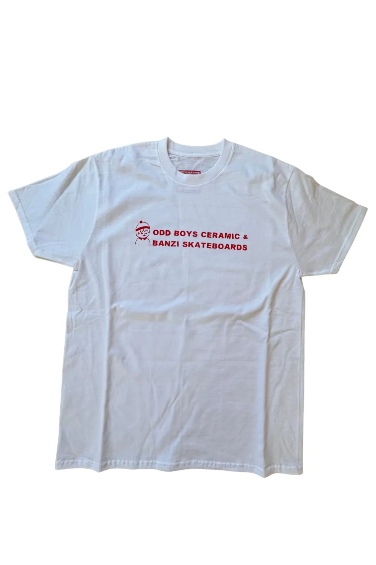 Odd Boys Ceramic Banzi Bongiorno T-shirt bomuld