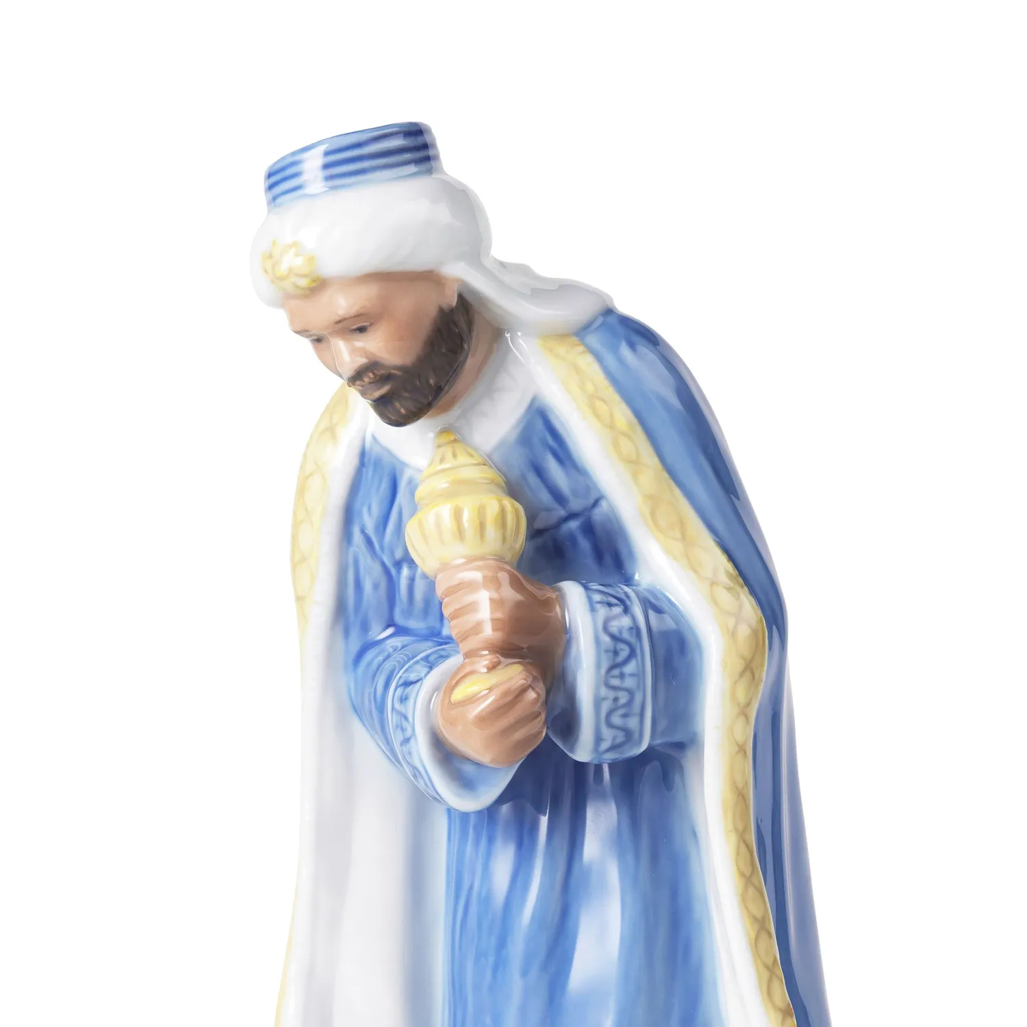 Kgl. Porcelæn Figurer De Tre Vise Mænd 3 stk