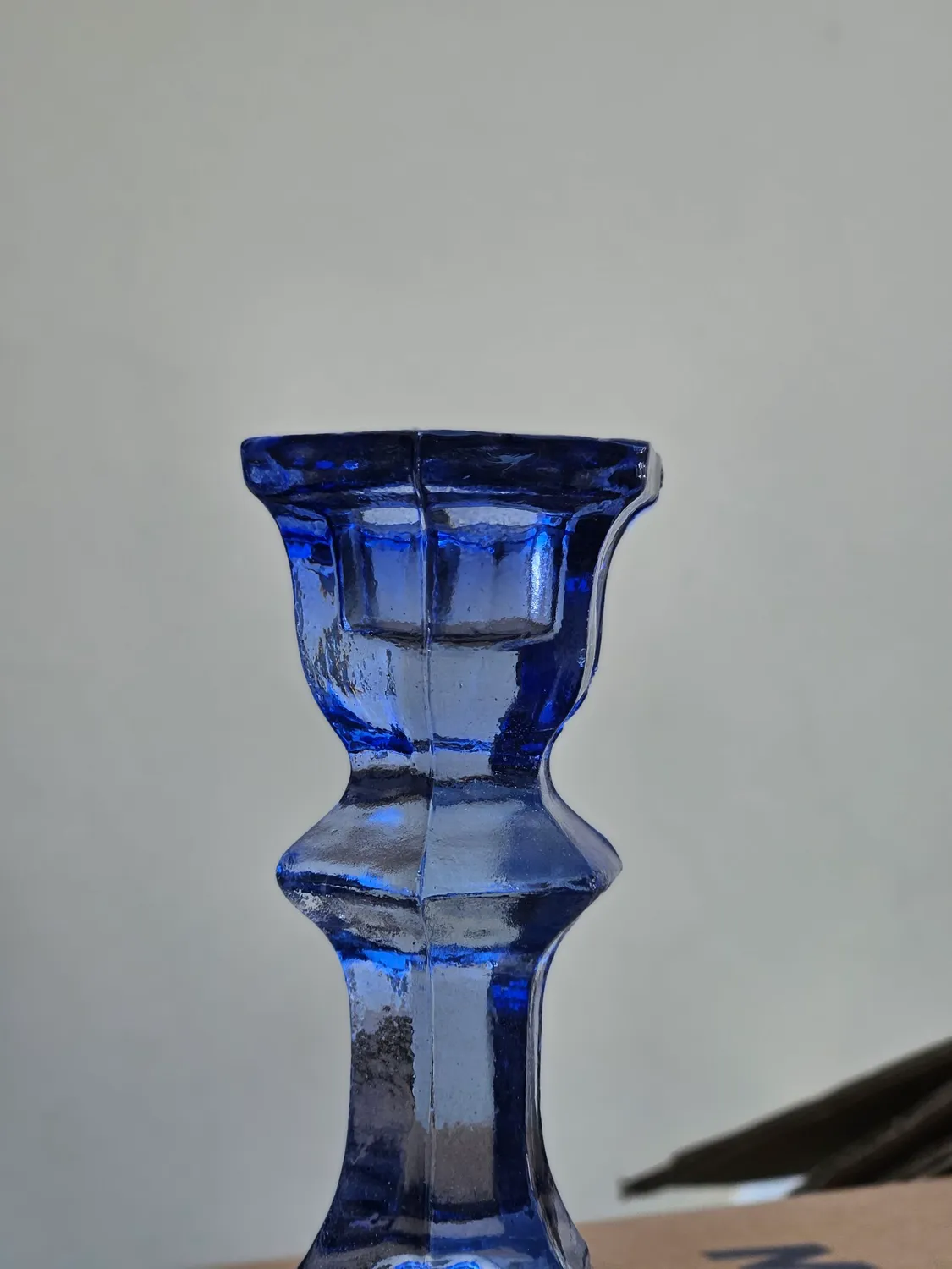 Les Ottomans glasstage sæt 2 grøn blå