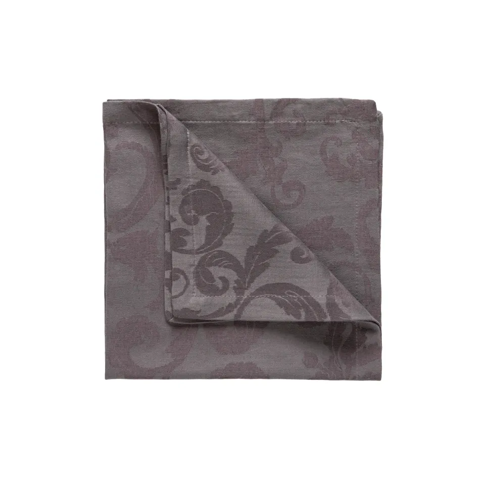 Costa Nova Dalia serviet grå hørbomuld jacquard