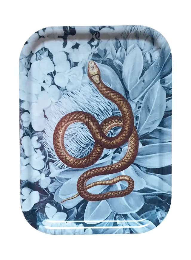 Les Ottomans Serpente TUS02 bakke træ