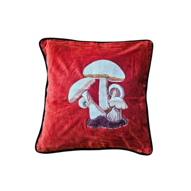Les Ottomans Funghi pudebetræk velour svampe