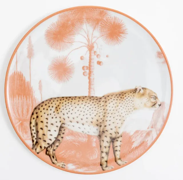 Les Ottomans La Menagerie Ottomane MEN10 tallerken porcelæn
