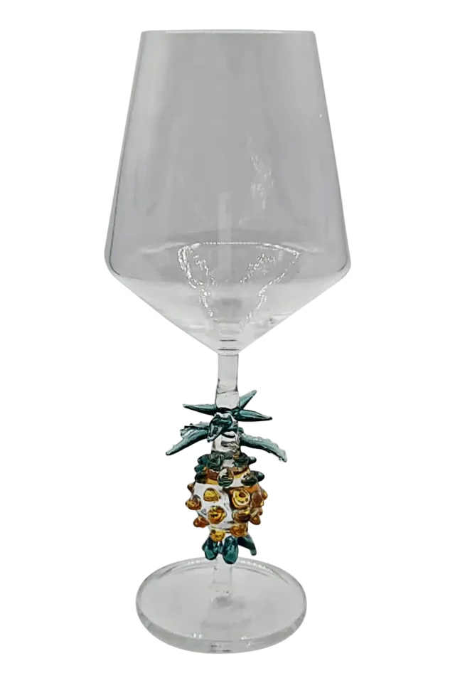 Les Ottomans Ananas vinglas formet glas ananas
