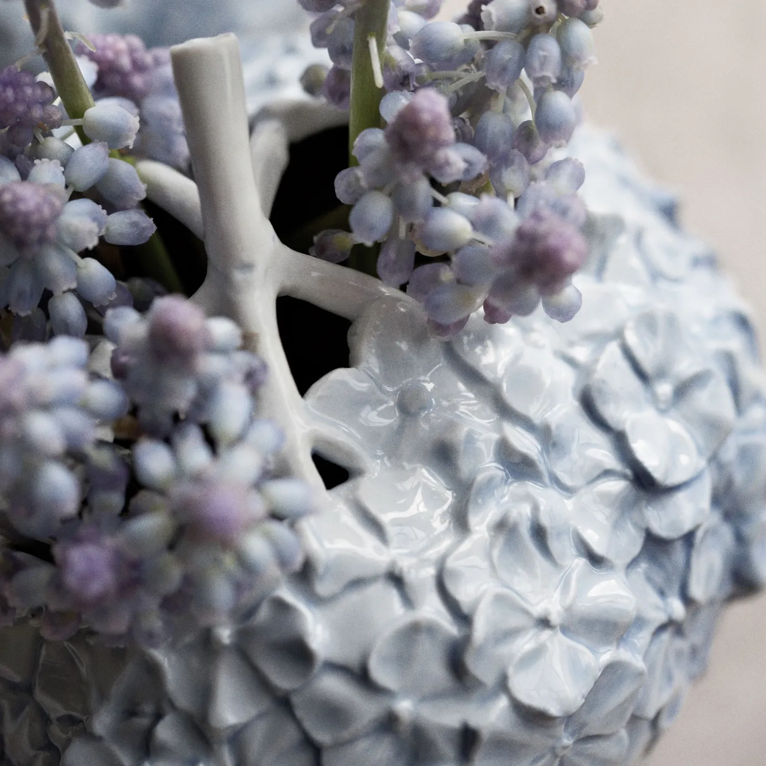 Kgl. Porcelæn Art of Giving Flowers vase hortensia 10 cm