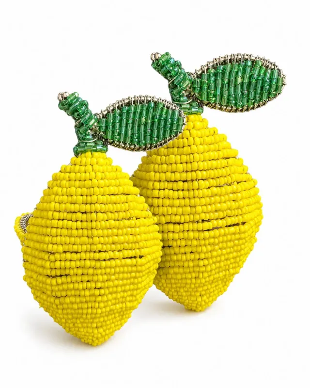 Les Ottomans Limone servietringe 2 stk perler