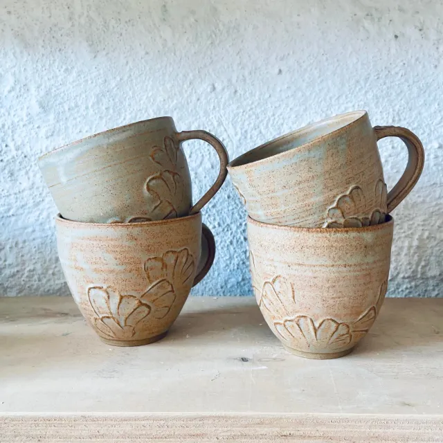 Marie Debié Ceramics Flower Petal krus stentøj