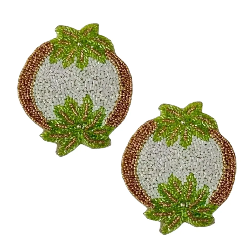 Les Ottomans BEC07 glasbrikker perler 2 stk