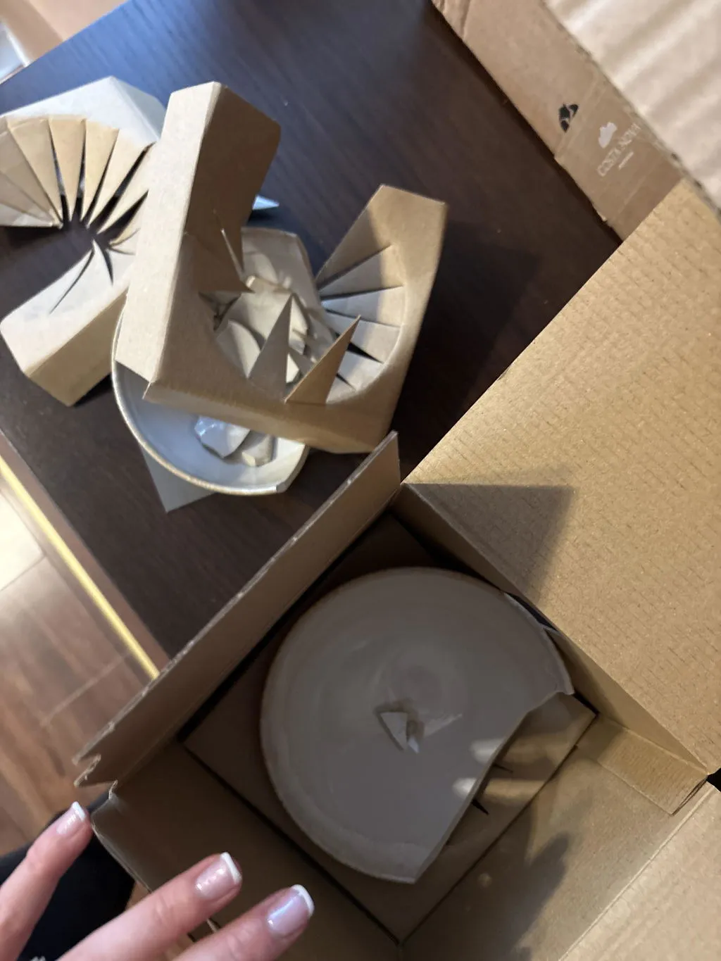Costa Nova Latte Bowls skålesæt 4 stk hvid blank