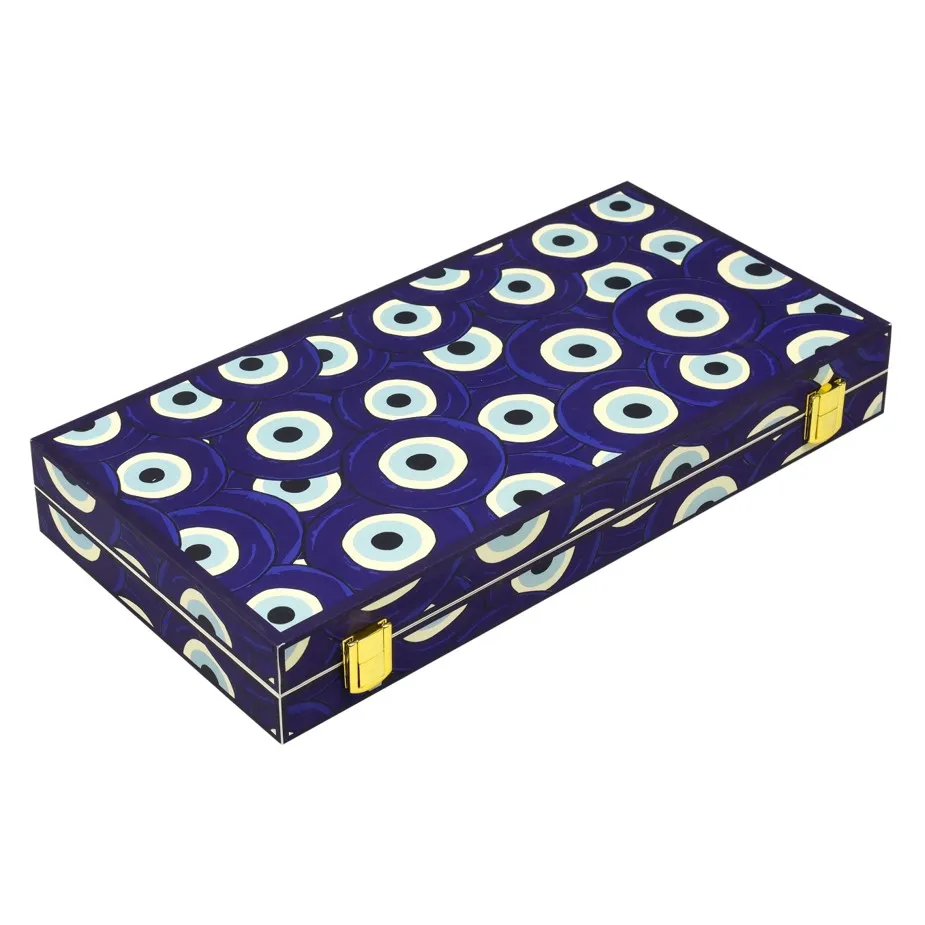 Les Ottomans Backgammon Eye backgammonspil kompakt