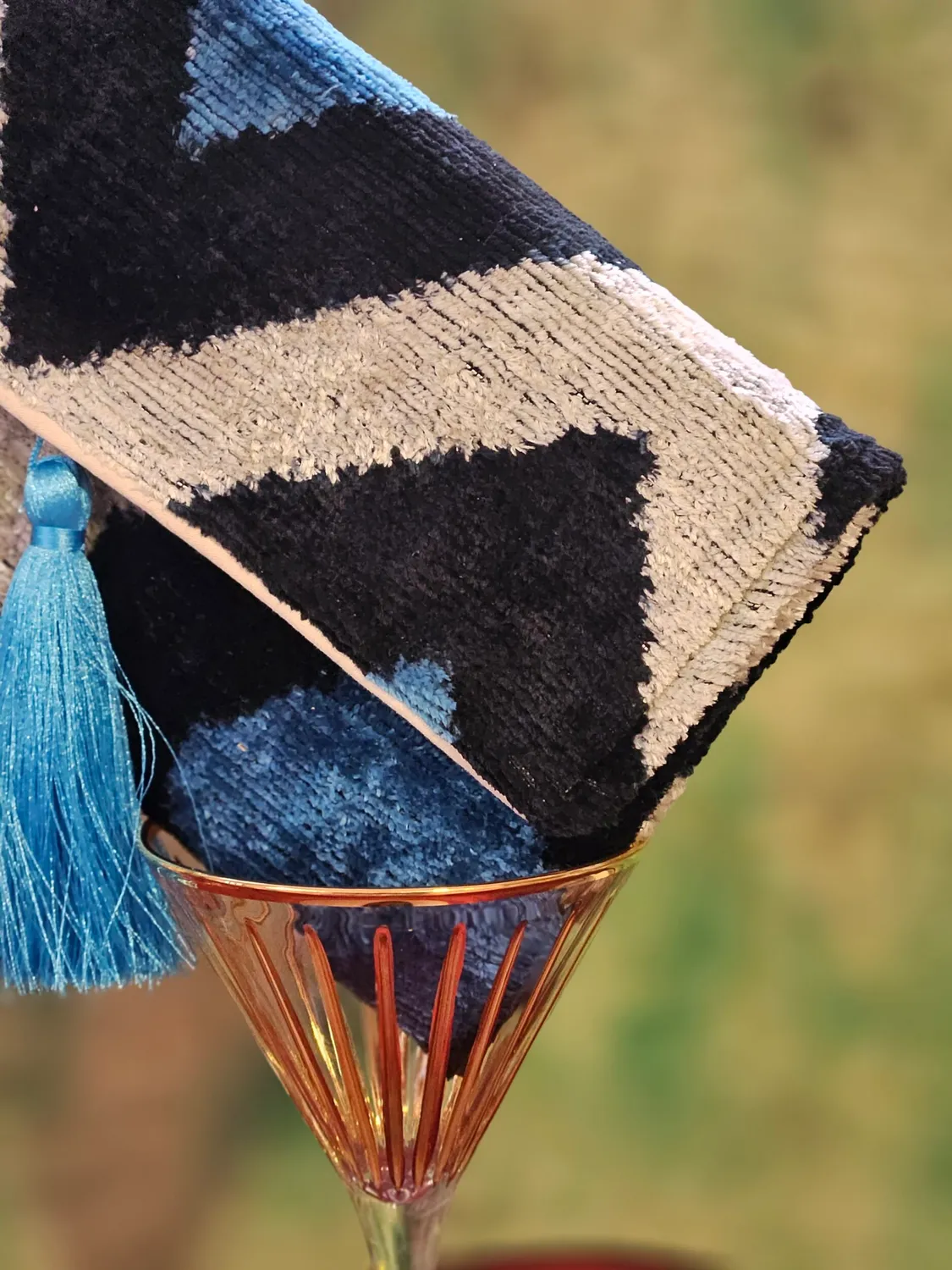 Les Ottomans Velluto di Seta #45 clutch silkefløjl