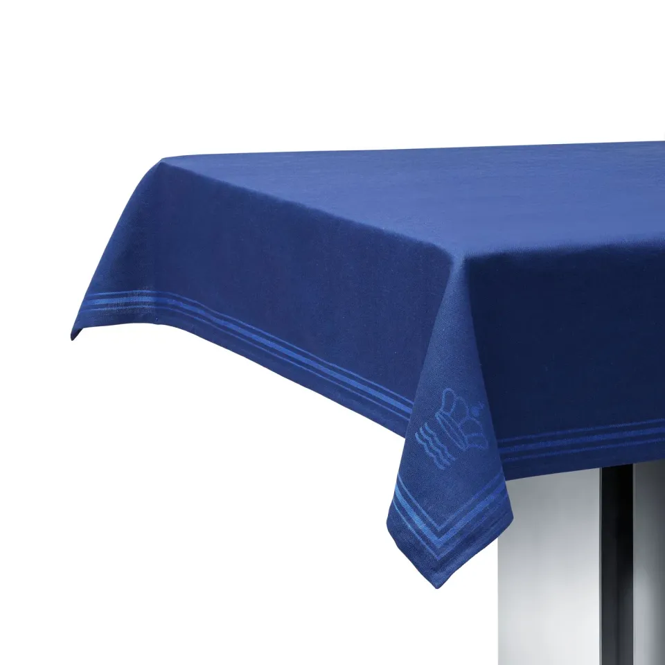 Royal Copenhagen Waves Classic dug blå 270x145 cm