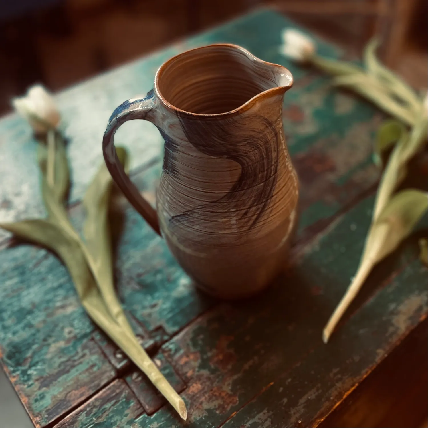 Marie Debié Ceramics Waves kande stentøj håndlavet
