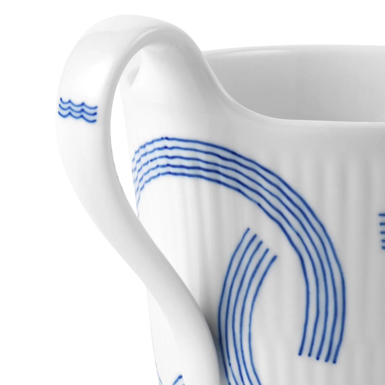 Kgl. Porcelæn MOTIF højhankskop 33 cl håndmalet