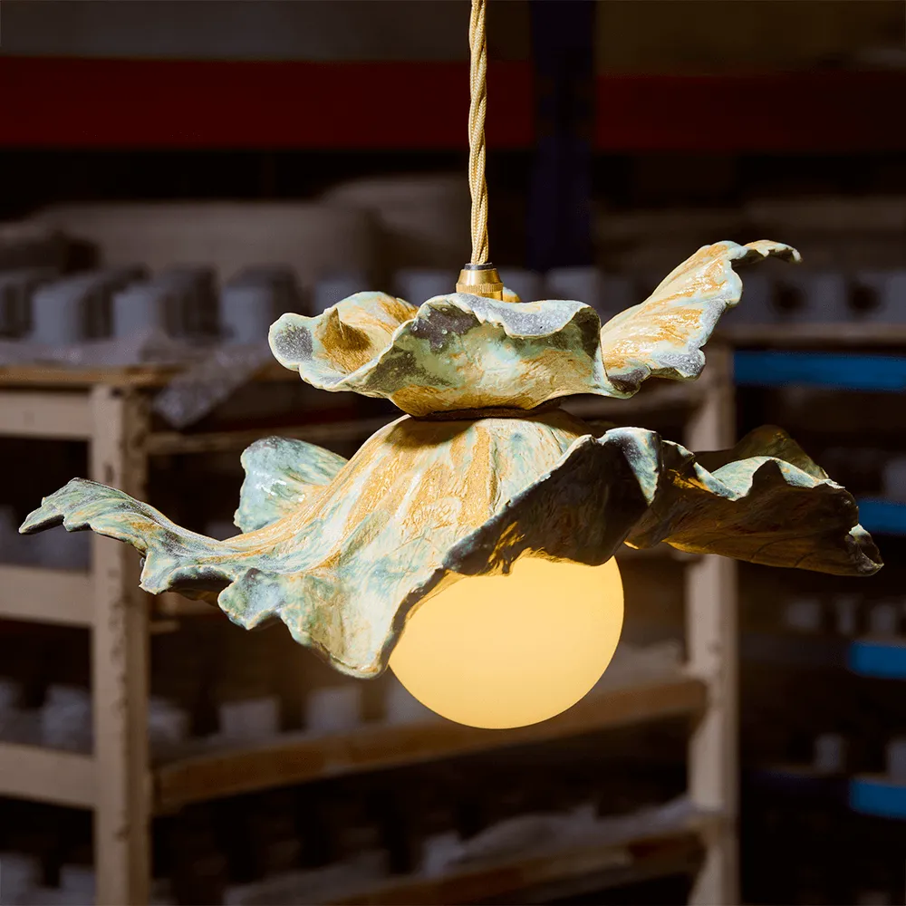1882 Ltd Lilypond pendel loftlampe keramik
