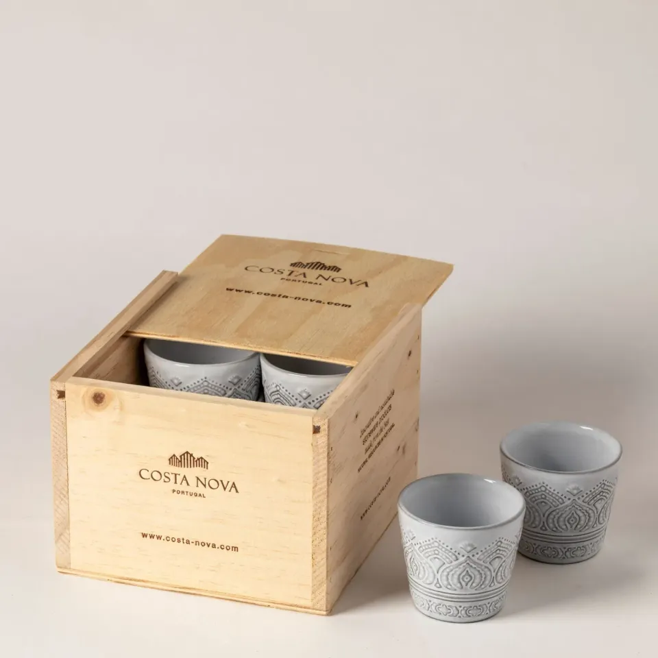 Costa Nova Grespresso espressokopper 8 stk white kenya