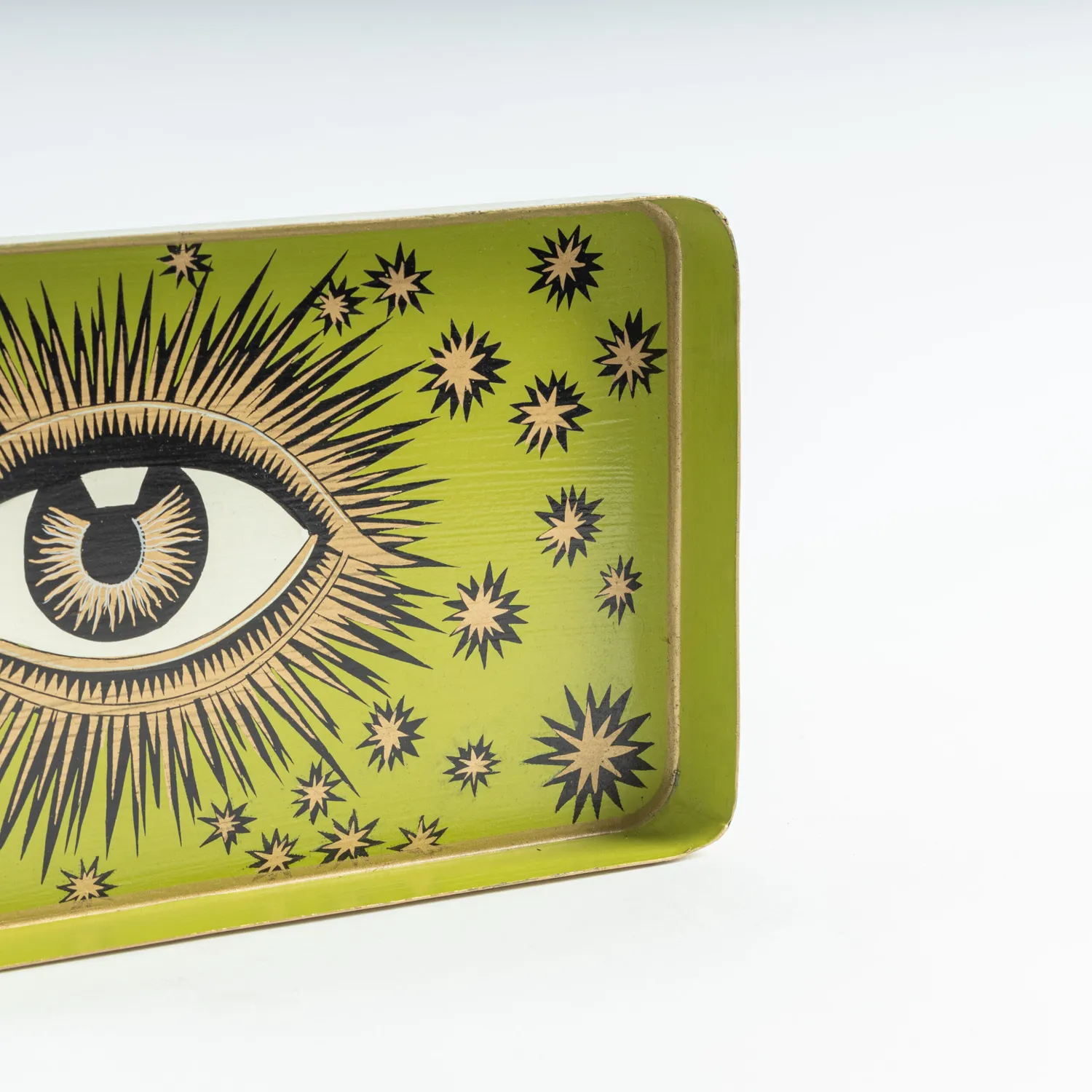Les Ottomans All-Seeing Eye bakke EYT08 håndmalet