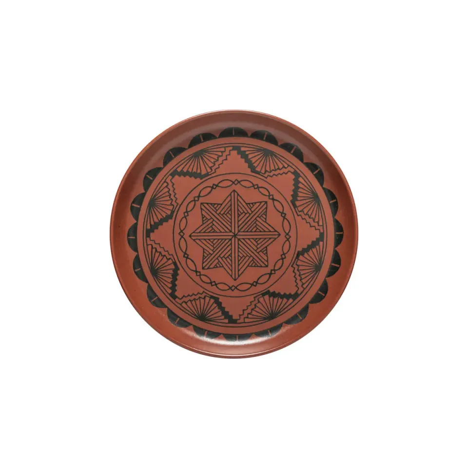 Costa Nova Pacifica desserttallerken aztec red