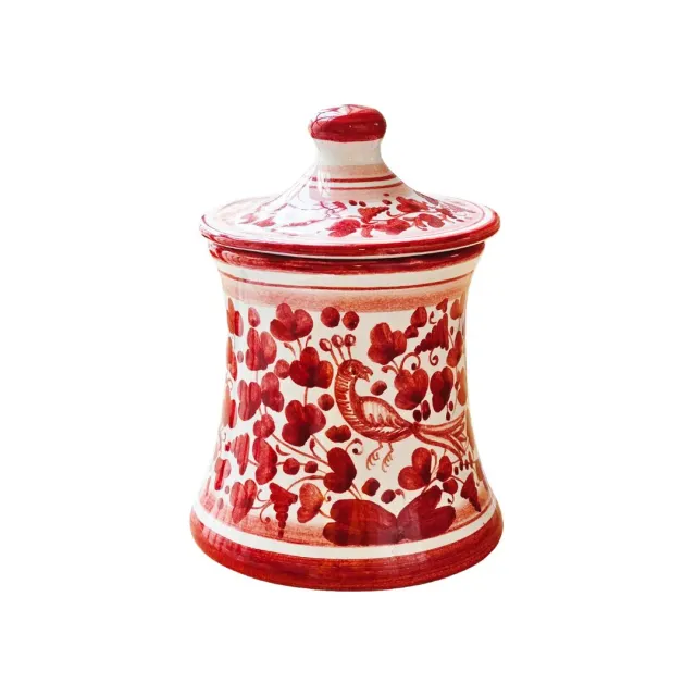Les Ottomans PKV01 sukkerskål fugle blomster