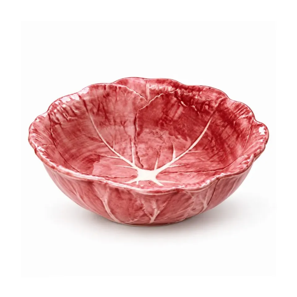 Les Ottomans Radicchio RD04 skål håndmalet keramik