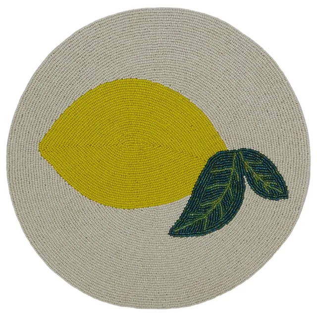 Les Ottomans Limone dækkeservietter glas 2 stk