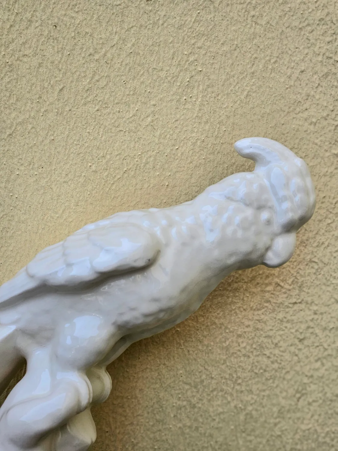 Les Ottomans papegøje figur keramik håndmalet