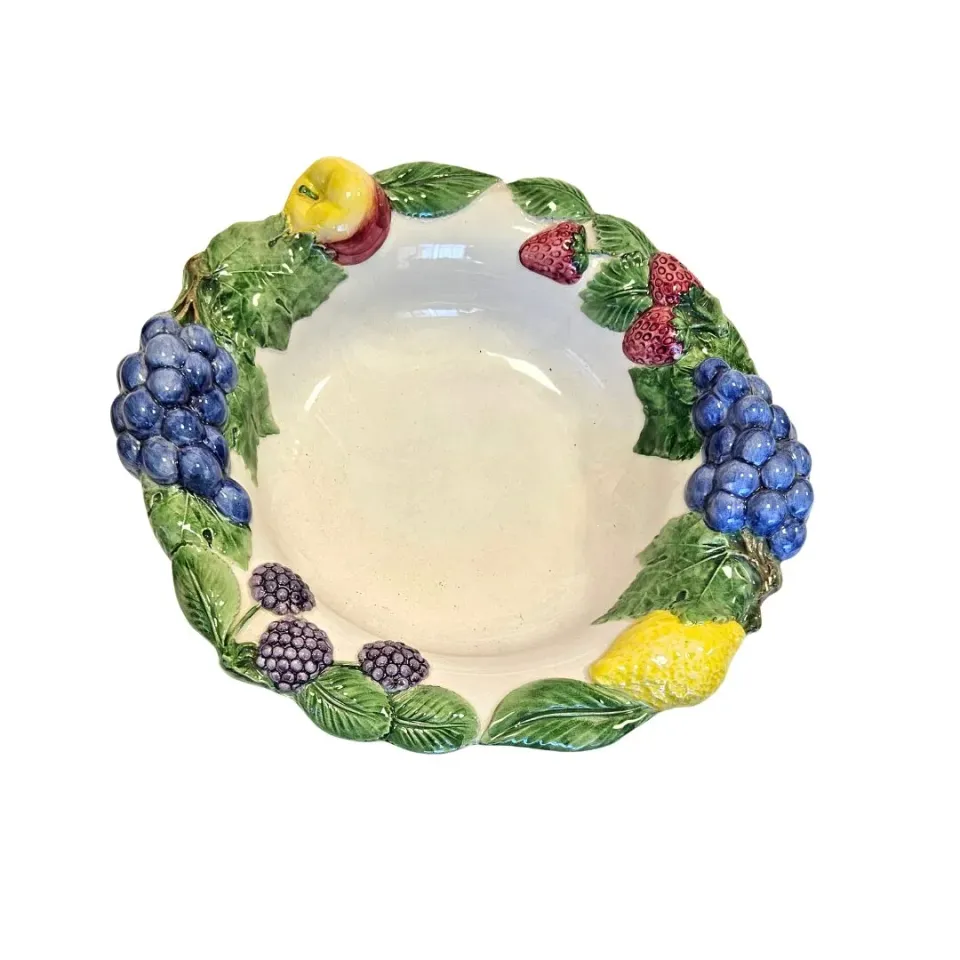 Les Ottomans Berries salatskål keramik bær håndmalet