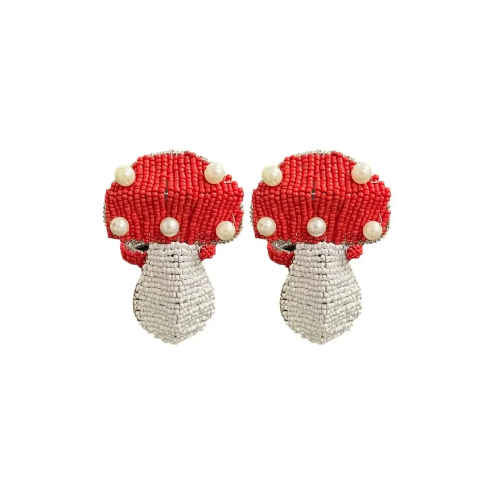 Les Ottomans servietringe svampe perler 2 stk fest