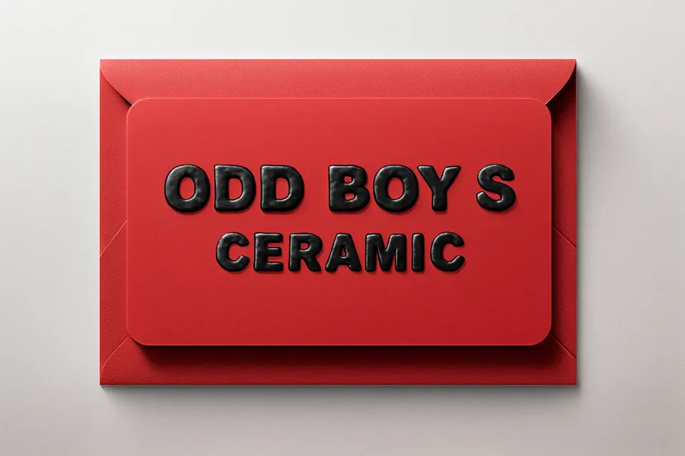Odd Boys Ceramic gavekort 100 kr. stentøjsgave
