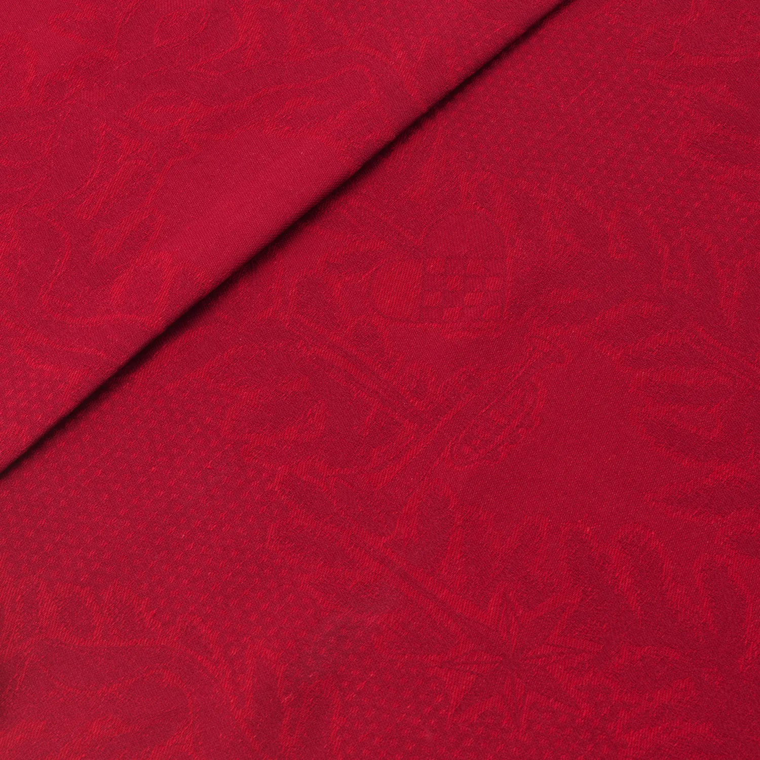 Royal Copenhagen Stjerne Riflet Jul dug rød 270x145 cm
