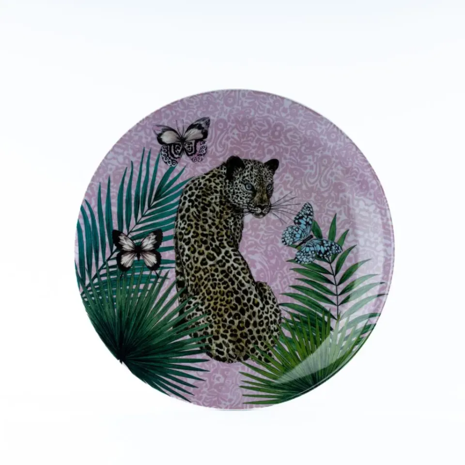 Les Ottomans Matthew Williamson Leopard middagstallerken