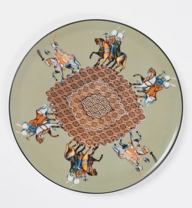 Les Ottomans Costantinopoli COST12 desserttallerken porcelæn