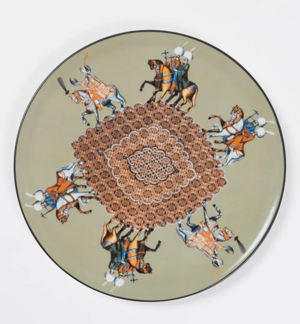Les Ottomans Costantinopoli COST12 desserttallerken porcelæn